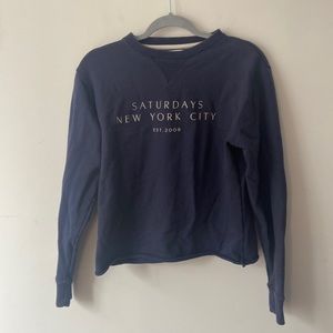 Saturdays New York City Navy Sweatshirt